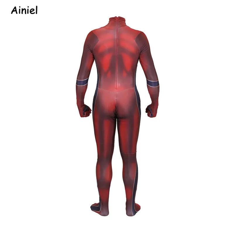 Костюм для косплея с эффектом вспышки сезон 4 зеленый костюм вспышкой Красный