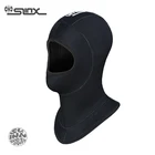 Водонепроницаемая Неопреновая шапка SLINX 1308, 5 мм, для подводного плавания, рыбалки, подводного плавания, шеи, маска на все лицо, капюшон