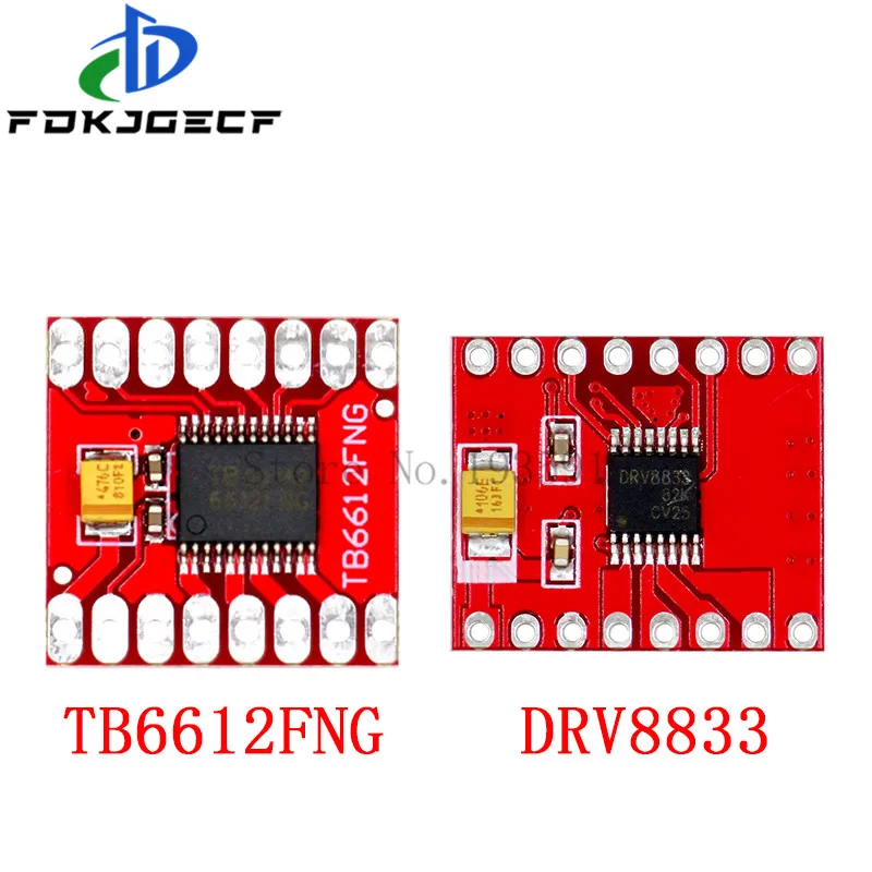 10 шт. двухмоторный Модуль платы драйвера 1А TB6612FNG DRV8833 для микроконтроллера Arduino