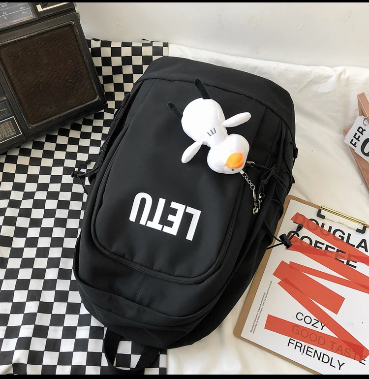 

YTX324 Junior high school student large-capacity backpack Korean style college style backpack Japanese travel bag