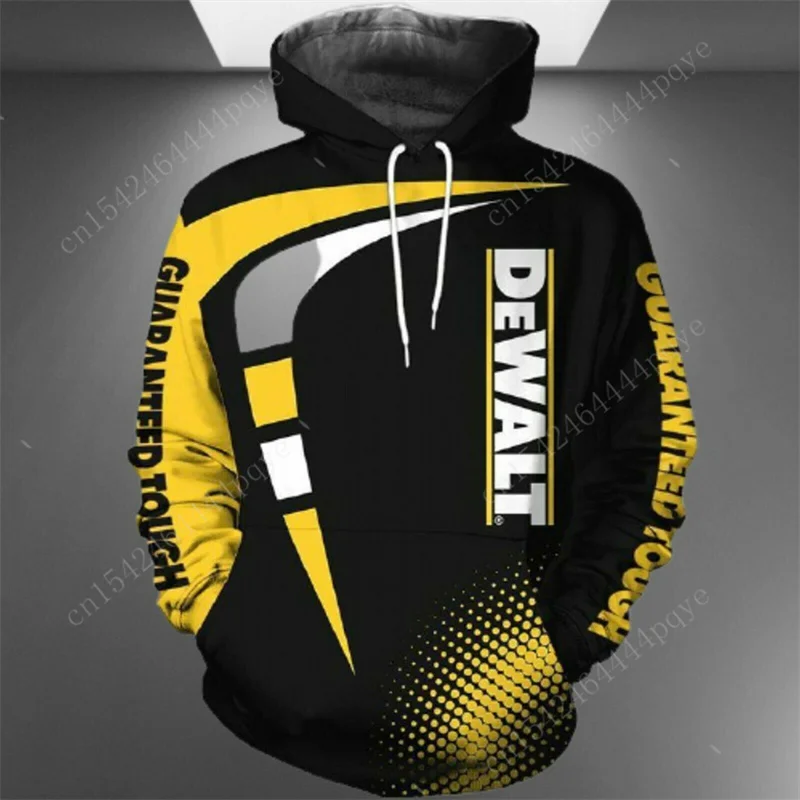 Новинка Мужская толстовка DeWalt в стиле Харадзюку с объемным рисунком из Аниме Haikyuu