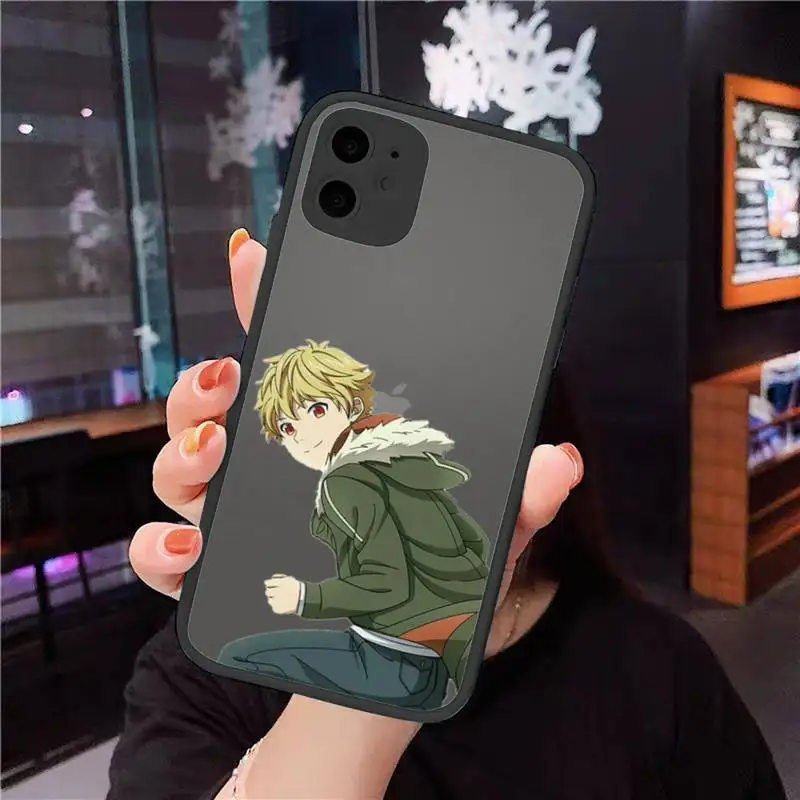 

Yato Noragami anime cute Phone Case Matte Transparent for iPhone 11 12 7 8 s mini pro X XS XR MAX Plus coque