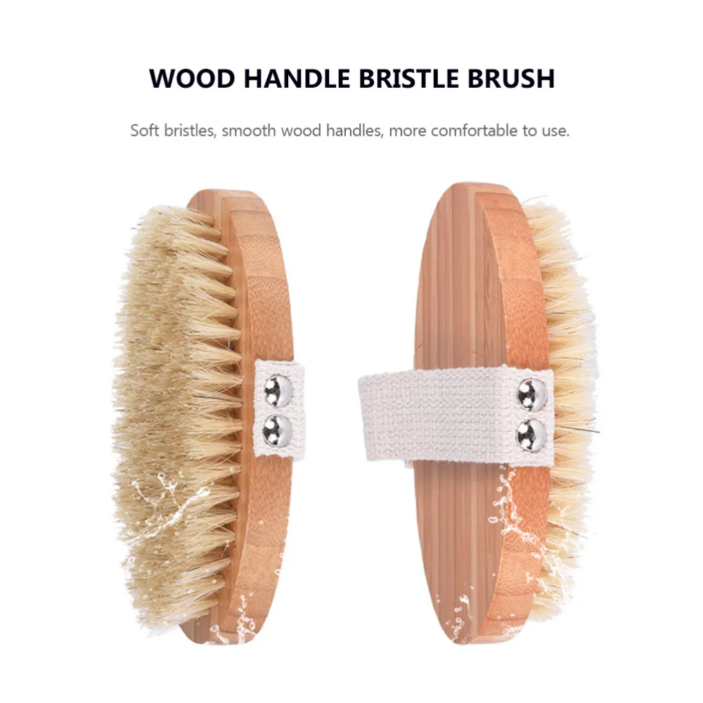 

1pc Shower Brush Bath Brush Skin Exfoliation Body Brush (Assorted Color)