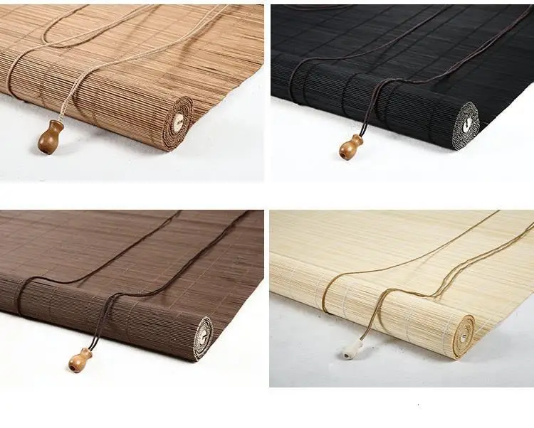 Роллер Tela Rolety Rzymskie For Love Bamboo Persianas Cortinas Estores engravles Para Ventanas Rolgordijnen оконные шторы