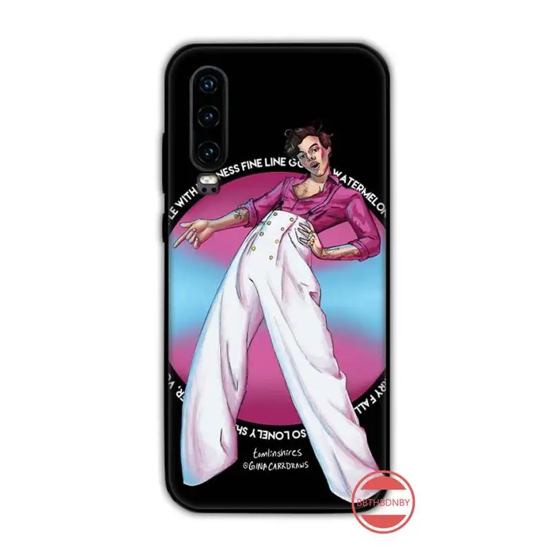 Художественный блестящий чехол для телефона Гарри Стайл Huawei P9 P10 P20 P30 Lite 2016 2017 2019