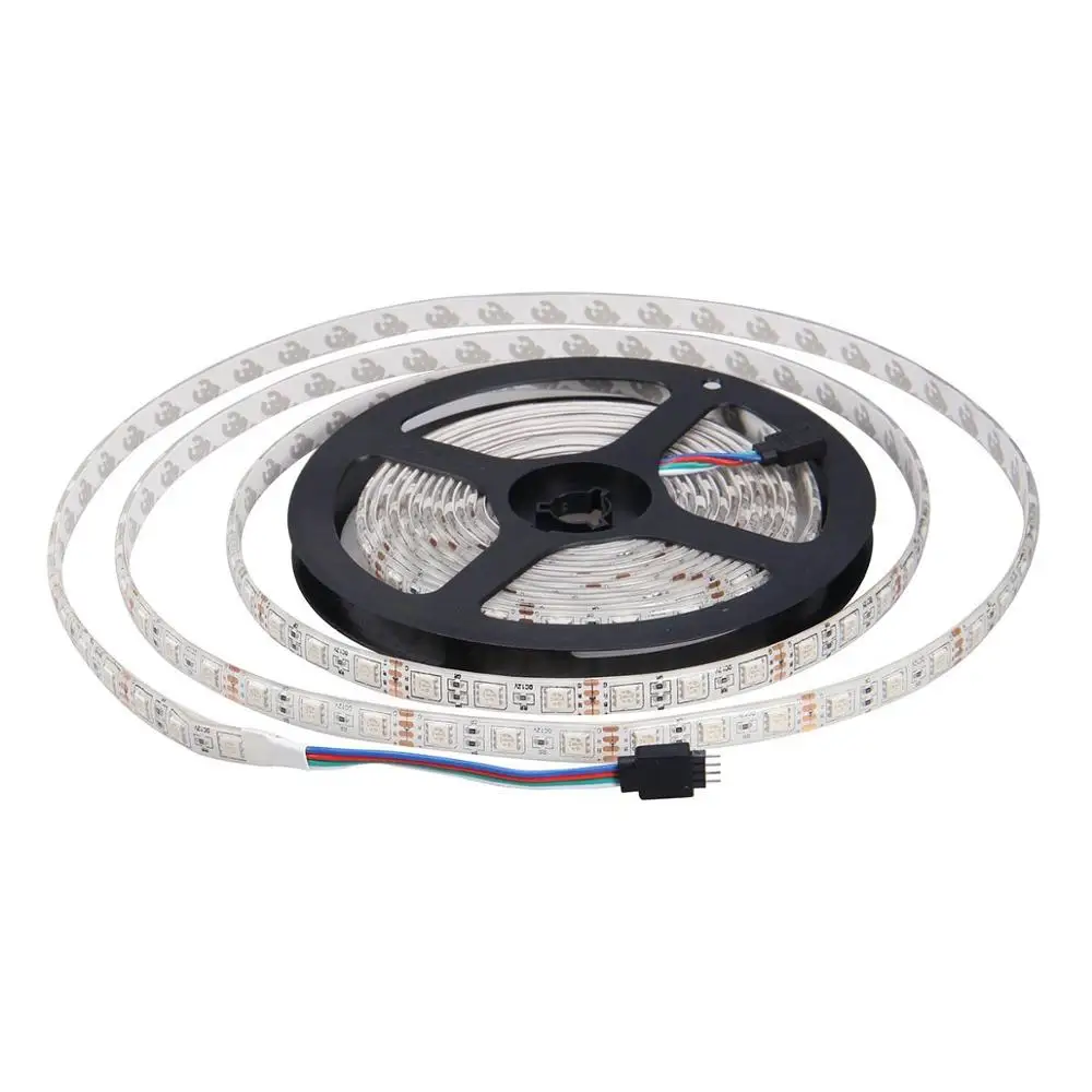 

LED Strip 5050 Waterproof ip65 DC 12V 24V 60LEDs/m 5m/lot Flexible LED Light RGB 5050 LED Strip LED Tape Home Decoration Lamps