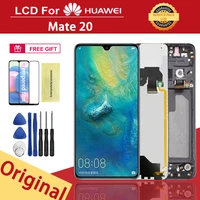 6 53 original display for huawei mate 20 lcd touch screen digitizer assembly for huawei mate20 hma l29 hma l09 lcd display