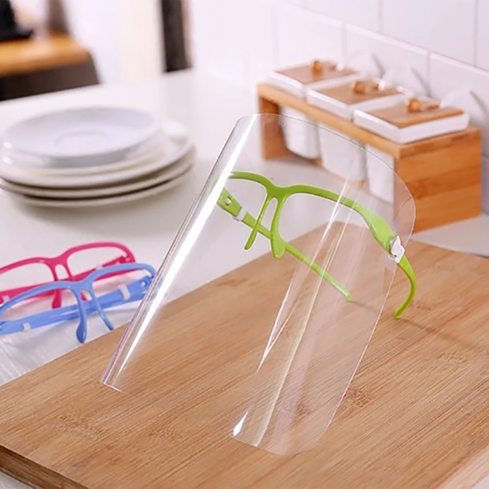 Защитная маска для лица против брызг слюны Прозрачная защитная Защита