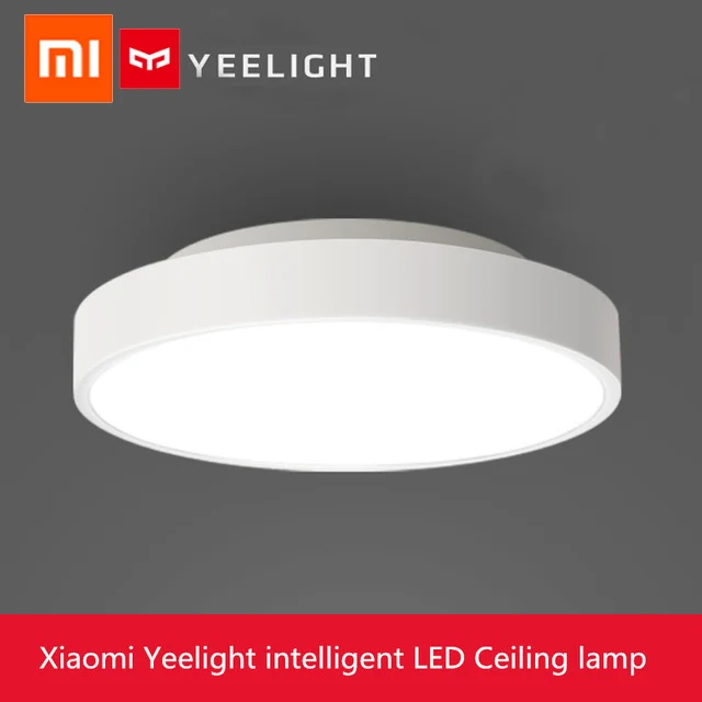 

Потолочный светильник Xiaomi Mijia Yeelight, лампа с защитой от пыли IP60, Wi-Fi и Bluetooth, дистанционное управление через приложение для умного дома