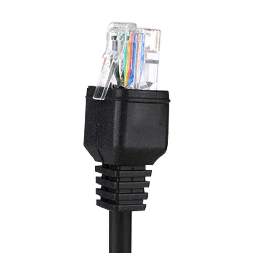 8-контактный провод линия аксессуаров микрофонный кабель черный Динамик Замена