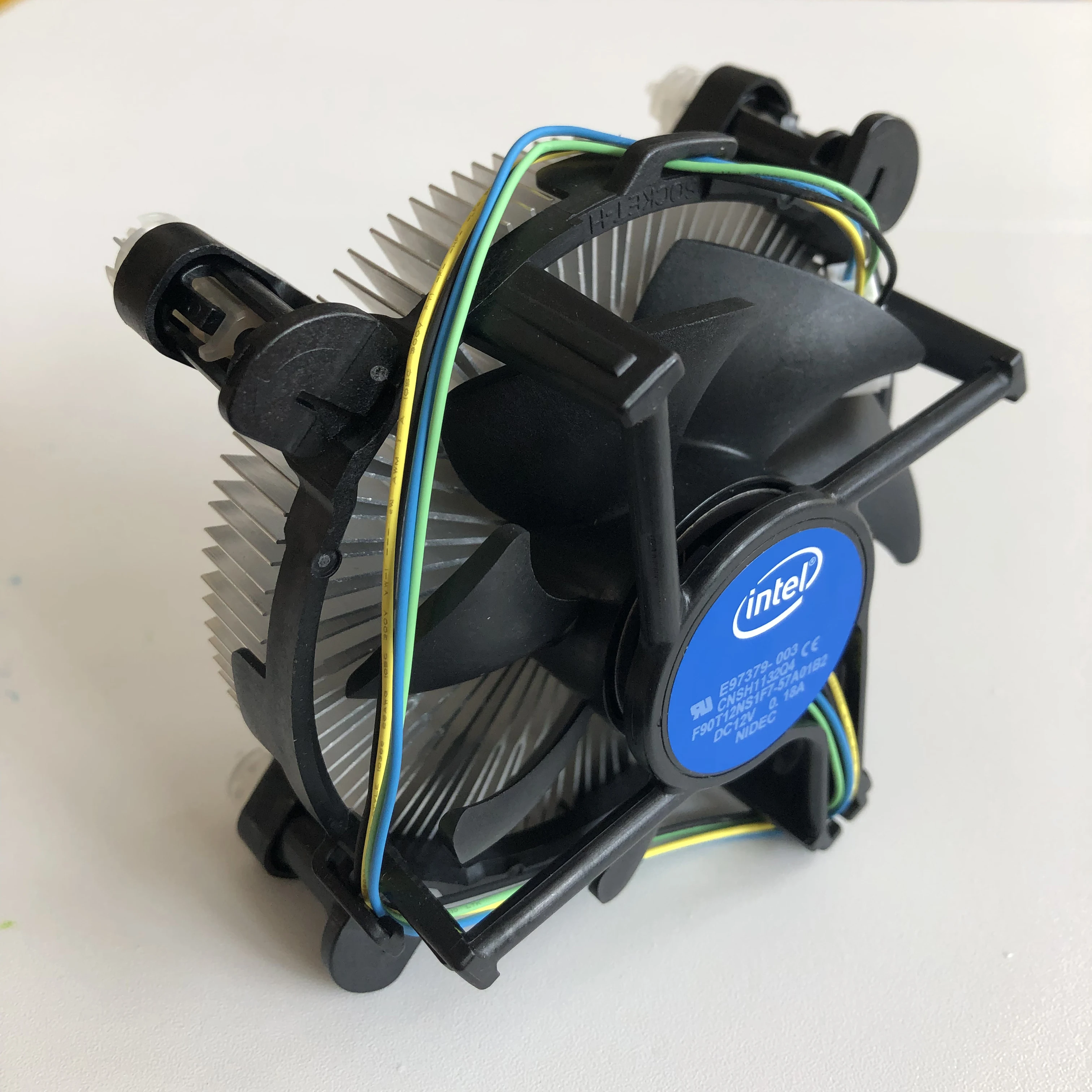 

CPU Cooler with 90mm CPU Fan Aluminum Heatsink for Intel E97379-001 Core i3/i5/i7 Socket LGA1150/1155/1156 4Pin Quiet Heat Sink