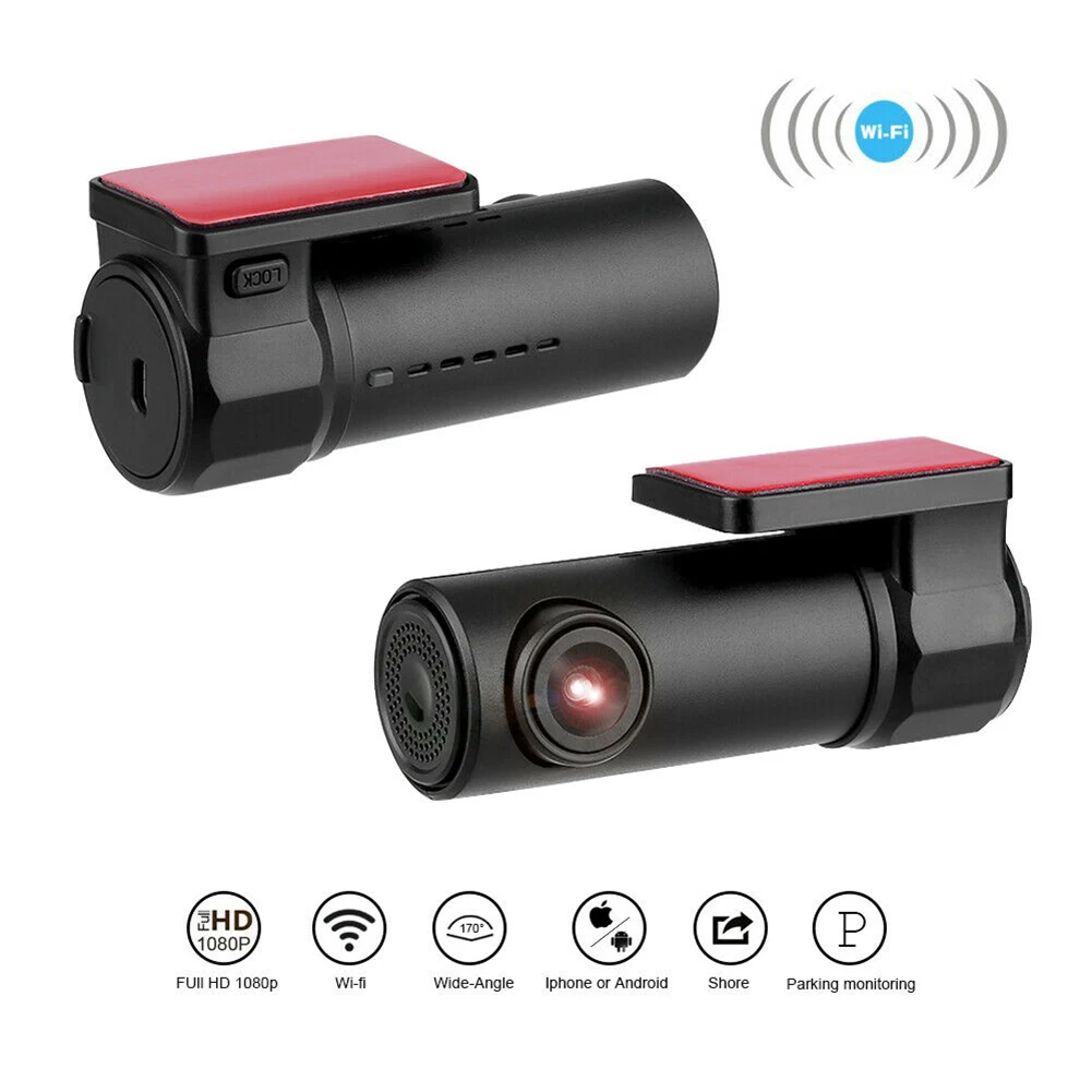 1080P HD wifi камера для машины DVR видеорегистратор видео регистратор g-сенсор камера ЖК ночного видения видео регистратор Авто радар детектор