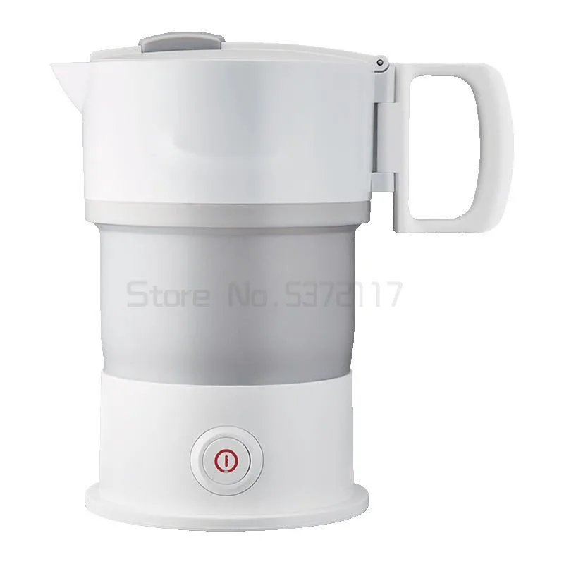 

Дорожный складной электрический чайник 110 В и 220 В, Портативный Силиконовый складной чайник для сохранения тепла