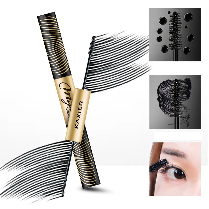 Double-end Mascara Lasting Waterproof Slender Curling Natural Smudge-proof |