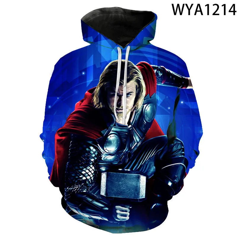 

Thunder Movie 3D Printed Hoodies Pullover Long Sleeve Men Women Children Fashion Sweatshirts Boy Girl Kids Streetwear Tops