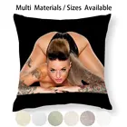 Чехол для телефона с изображением Рождества, наволочка из хлопка и льна, наволочка с изображением льняной подушки, Рождественская трендовая наволочка для лесбиянок