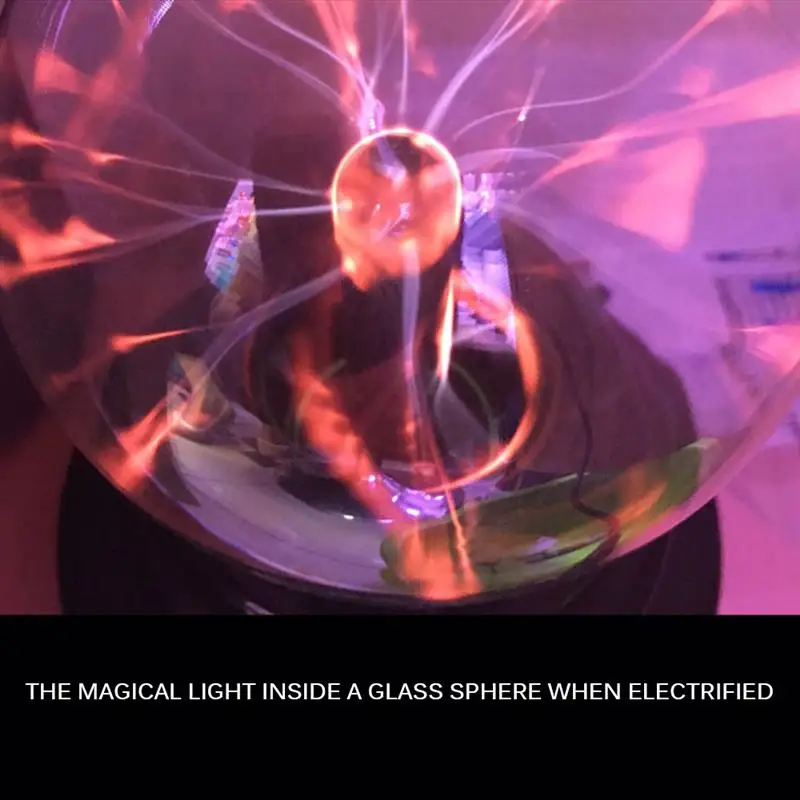 Новый USB плазменный шар электростатической Сфера светильник магический