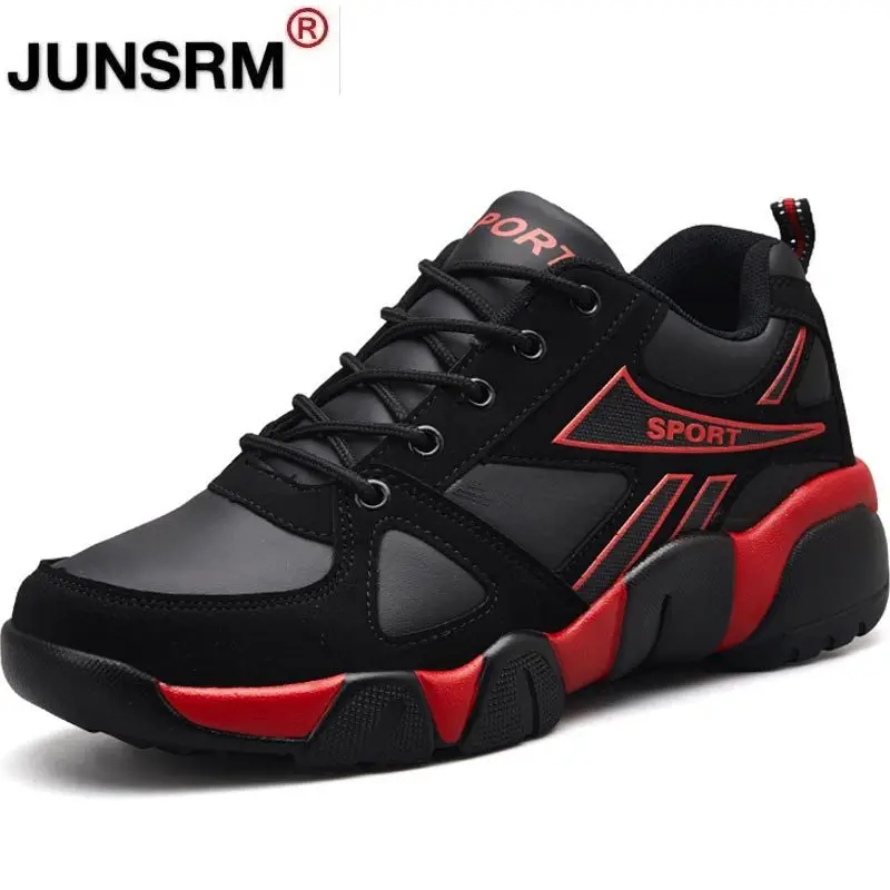 

Hundunsnake Summer Men's Shoes Sporty Man Sneakers Women Running Shoes Man Sports Shoe Sport Men Pu Leather Trainers Black A-177