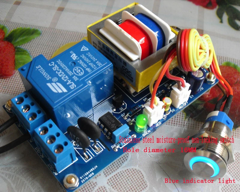 

High-power class A power amplifier board transformer delay power soft-start protection board for amplifier AMP 30A 1000W