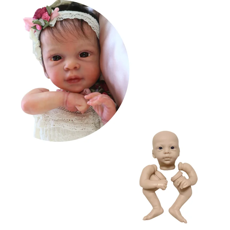 

15 Inch Leighton Rose Reborn Vinyl Doll Kit Unfinished Doll Kit With Full Limbs Bebe Reborn Blank Kit Unpainted Reborn Kit