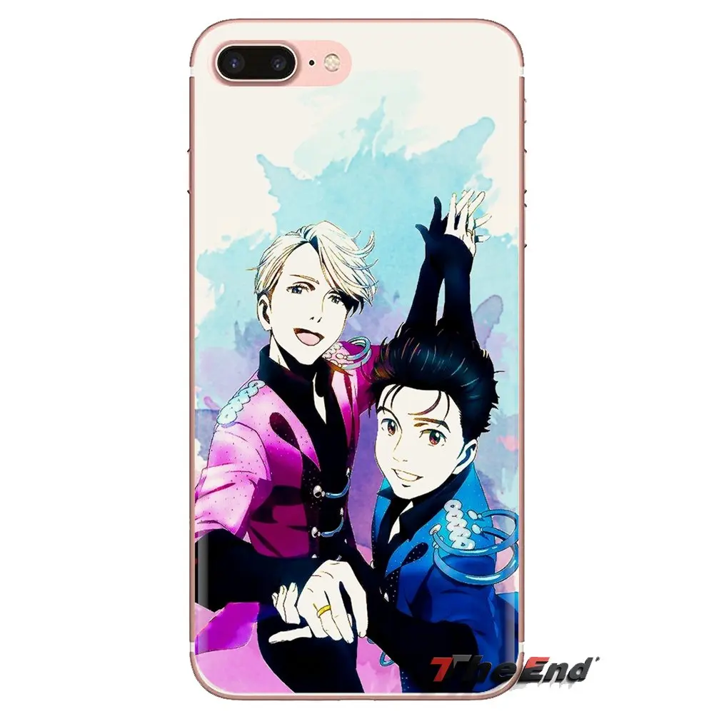 Чехол для мобильного телефона Юри на льду Аниме Обои Для Xiao mi 4 5 5s 6 A1 A2 5X6X8 9 Lite SE Pro