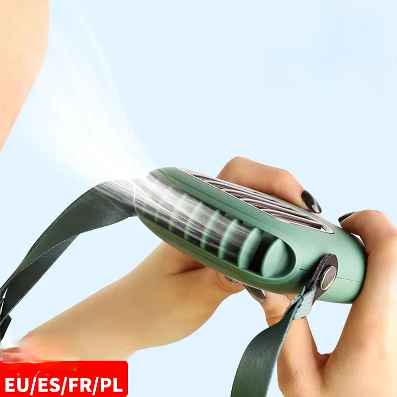 Вентилятор на шее мини usb 5V охладитель воздуха аккумуляторная ventilador наружного