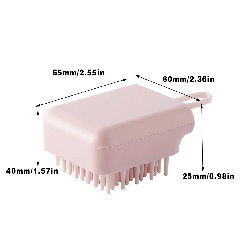 

Head Comb Massage Comb Silica Gel Comb Square Hair Grabbing Tools Pet Cleaning Tools For Cat And Dog