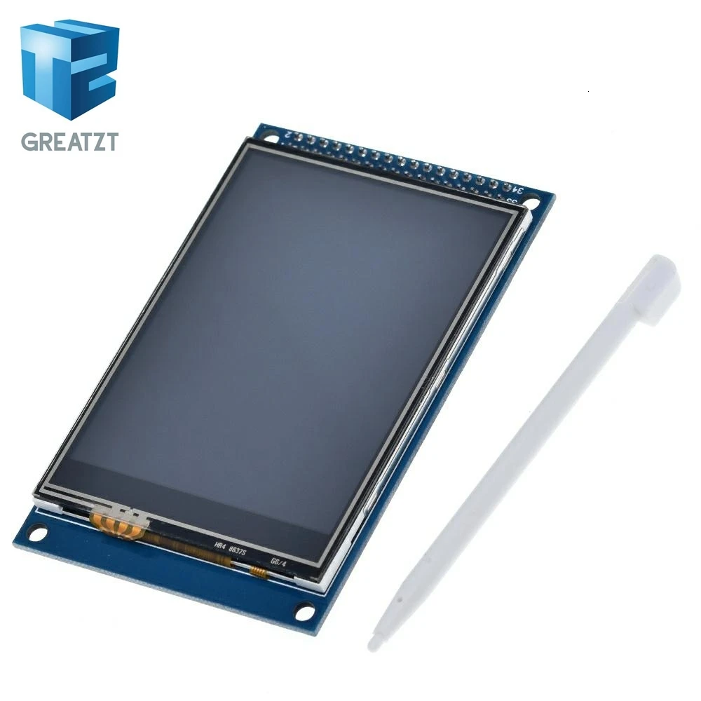 GREATZT 3,2 дюймов TFT lcd сенсорный экран модуль Дисплей Ultra HD 320X240 ILI9341 для Arduino 3,2 ''320240 240x320 240320 2560 diy
