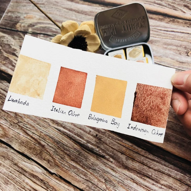 

Manual Warm And Cool High Level Watercolour Paints - Handmade watercolor - Artist Quality Acuarela Pigments