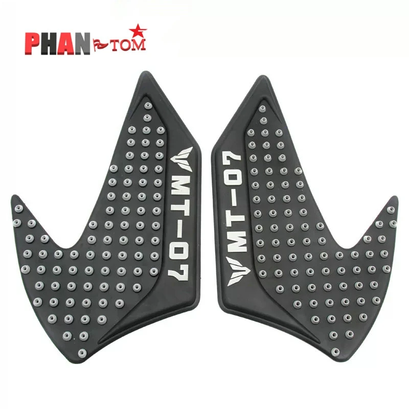 

4 цвета бак мотоцикла тяги Pad Сторона газа Колено Ручка протектор Нескользящие Стикеры для YAMAHA MT-07 MT07 в байкерском стиле