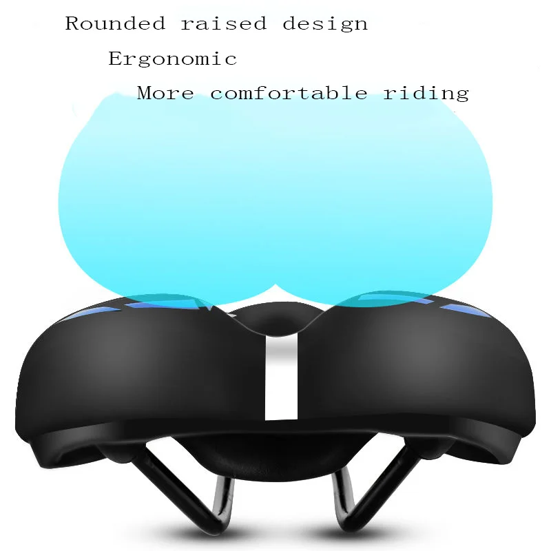 Амортизирующее ажурное седло для горного велосипеда дорожного велосипедное