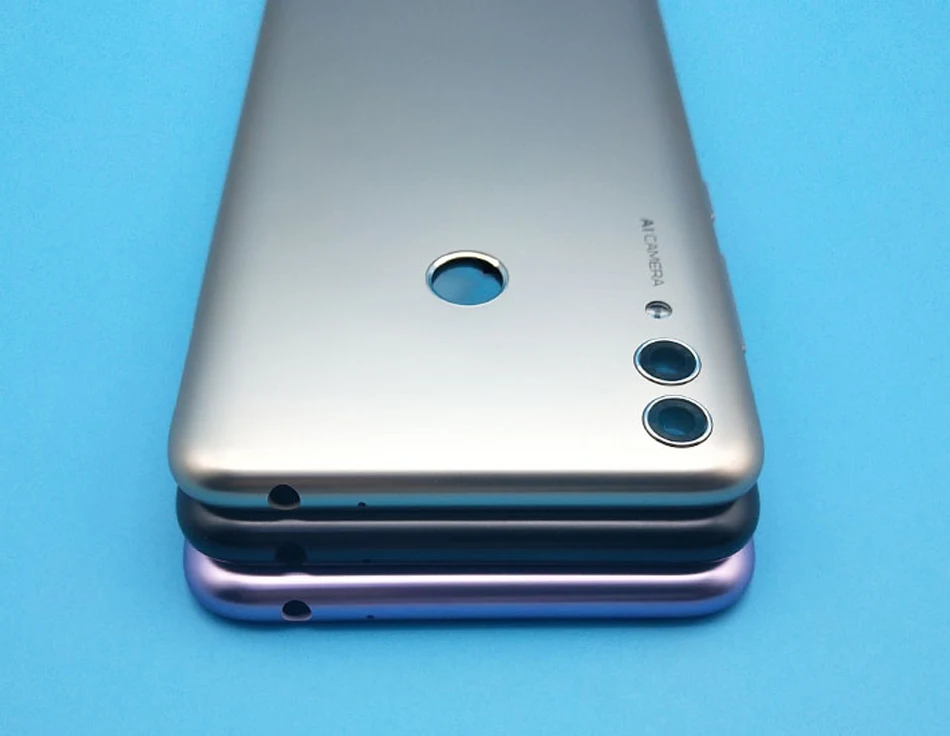 Для huawei Honor 8C задняя крышка батарейного отсека стеклянная задняя крышка корпуса дверная камера стеклянная линза для huawei Honor Play 8C запасные части