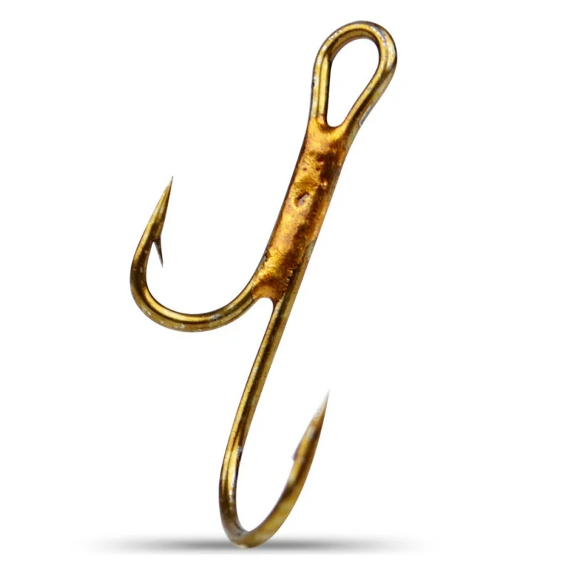 

New Arrivals 20pcs/set Fishing Hooks Sharp Durable Use Carbon Steel Crank Hook Fly Tying Double Hook for Lure Fishing