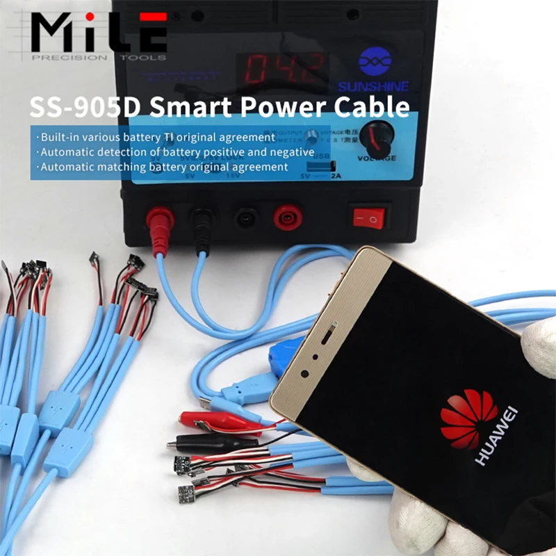 ss 905d v6 0 onoff service dc power supply current testing cable for iphone 6g 12 pro max samsung huawei phone power free global shipping
