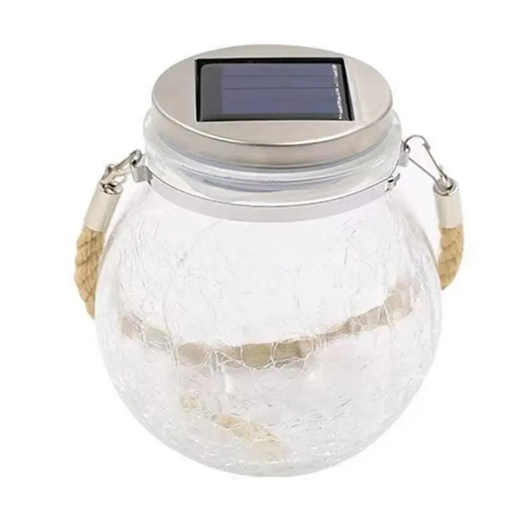 

Outdoor Garden Decoration Hanging Lights Creative Wishing Solar Cracked Decorative Cracked Lights Christmas Lights