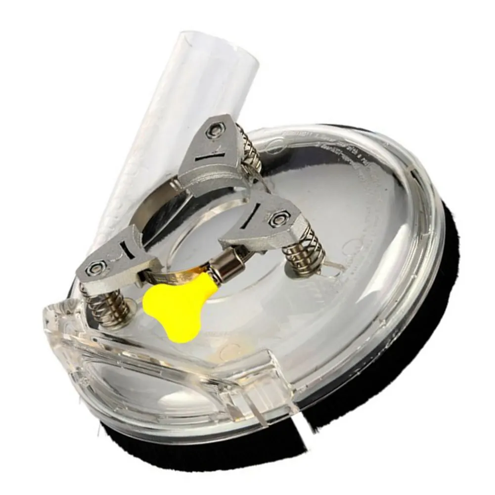 

Dust Shroud Dry Grinding Kit Dust Cover For Angle Grinder Power Tool Accessory Clear Vacuum Dust Cover For Most 4-5 Inch Grinder