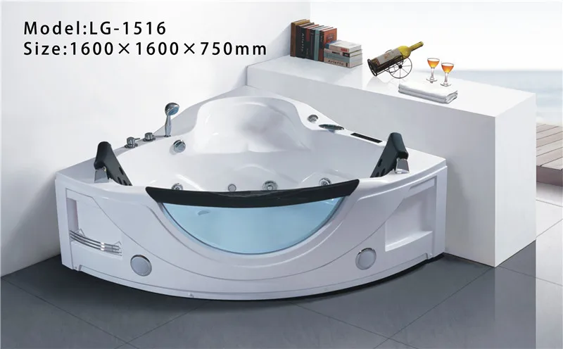 Угловая акриловая ванна для джакузи новый дизайн|bathtub whirlpool|bathtub portablebathtub acrylic |