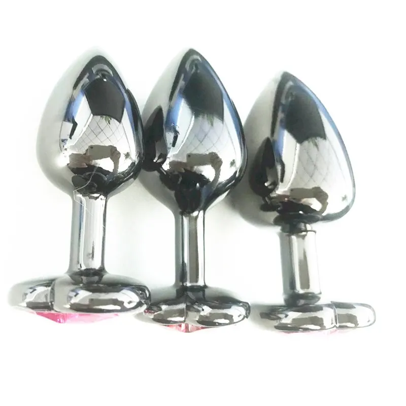 Анальная пробка в форме сердца силиконовый вибратор-Кролик Массажер клитора