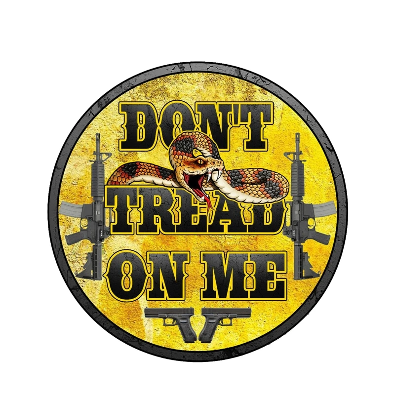 SZWL 2nd поправка Гадсден не протектора на мне автомобиля Стикеры пистолет права