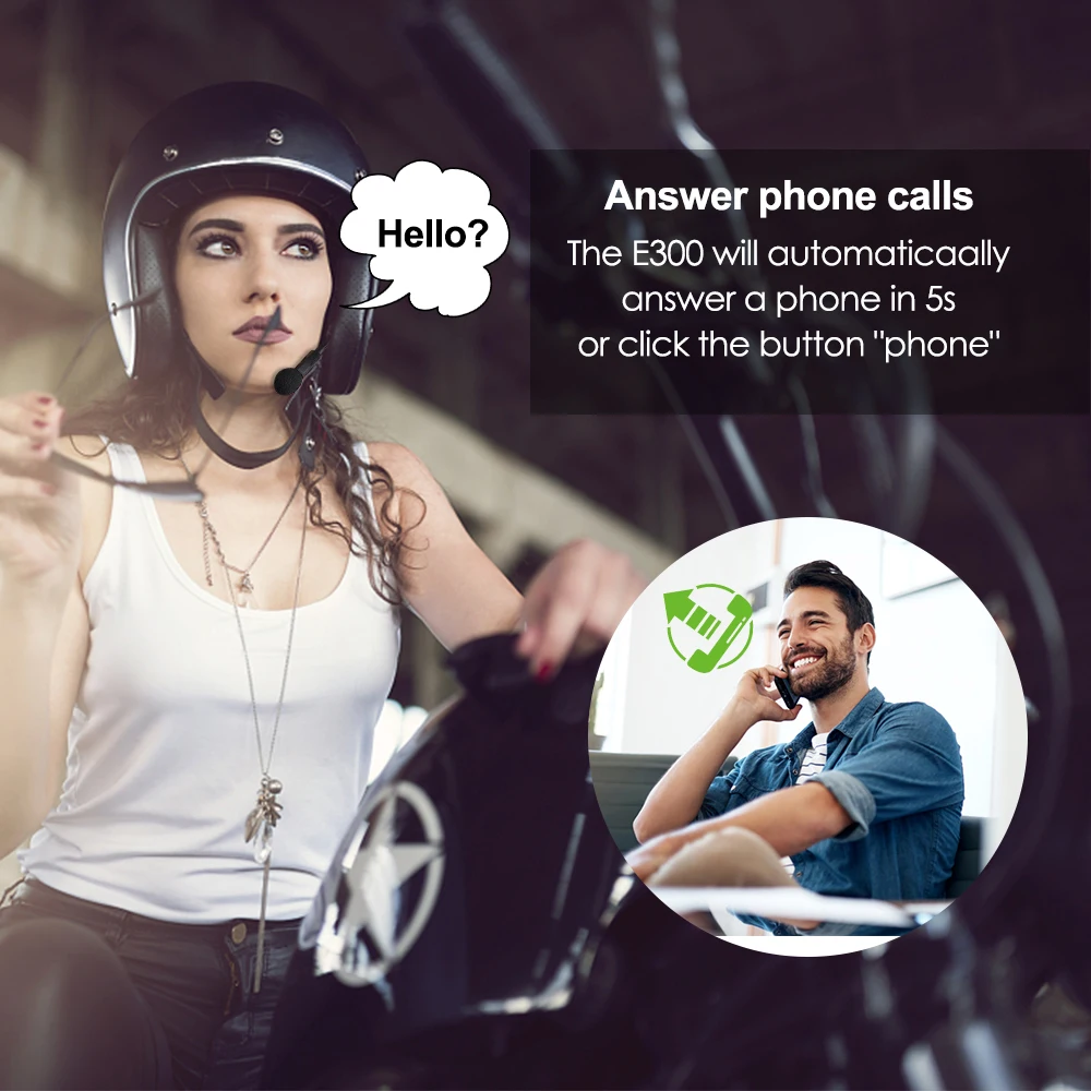 Интерком КАСКО Inalambricos Bluetooth КАСКО мото E300 для 6 гонщиков 8H время разговора BT беспроводной интеркомуникадор интерфон MP3