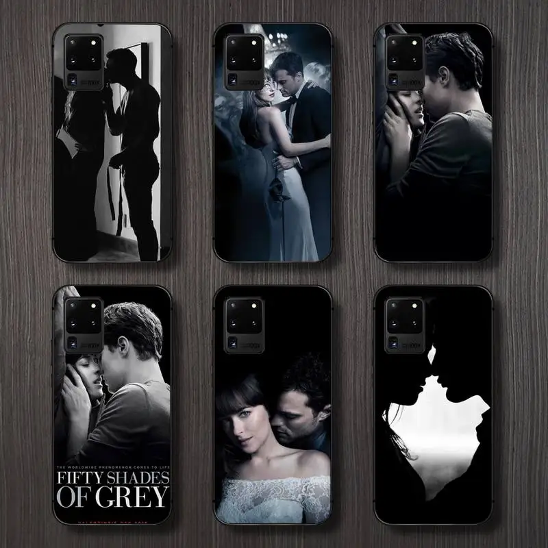 

Fifty Shades of Grey Darker Freed Phone Case For Samsung A32 A51 A52 A71 A50 A12 A21S S10 S20 S21 Plus Fe Ultra