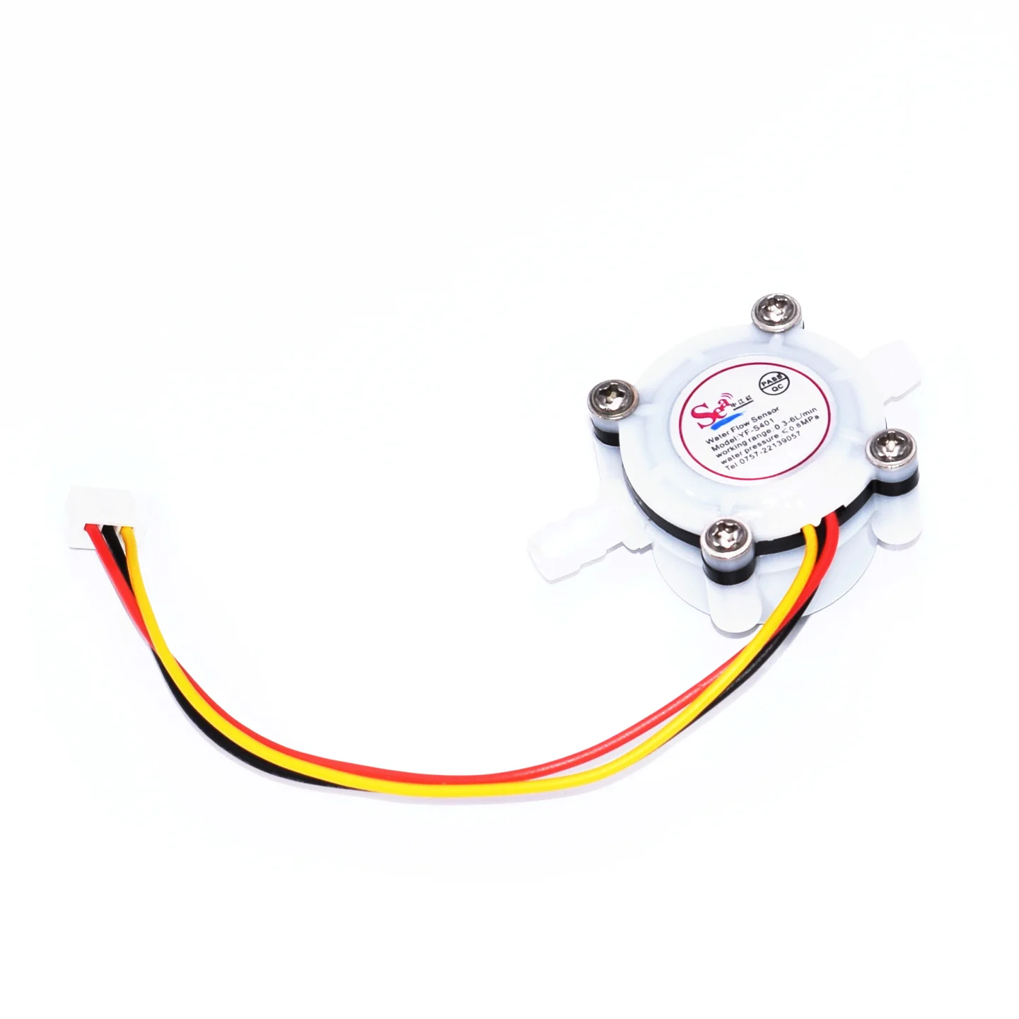 I81 1 шт. датчик расхода воды кофе расходомер Расходомер Счетчик 0 3-6 л/мин новый |