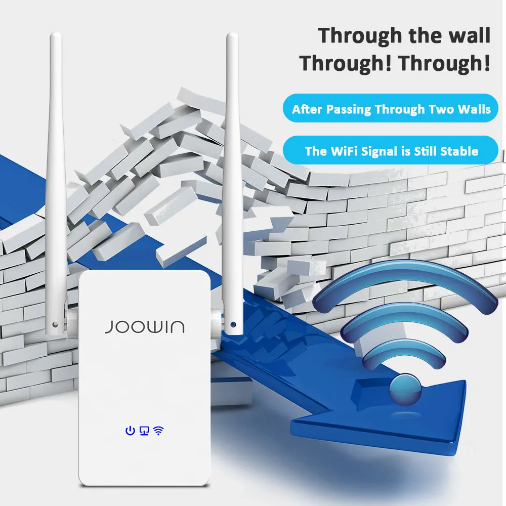 JOOWIN JW-WR302SV2 300 Мбит/с Беспроводной дома Wi-Fi ретранслятор мост Усилитель сигнала Усилитель 10dBi антенна Wi-Fi точка доступа repeate