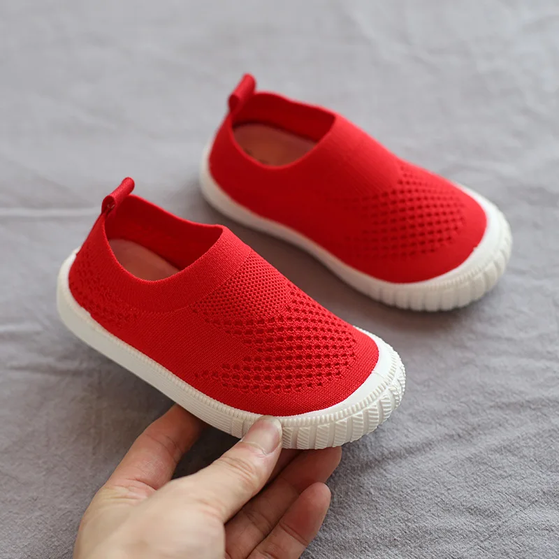 Обувь из сетчатого материала для маленьких мальчиков и девочек на осень 2019|Обувь