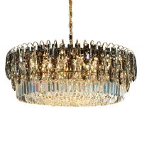 light luxury living room chandelier new nordic style villa crystal creative personality luxury simple home hall lamps