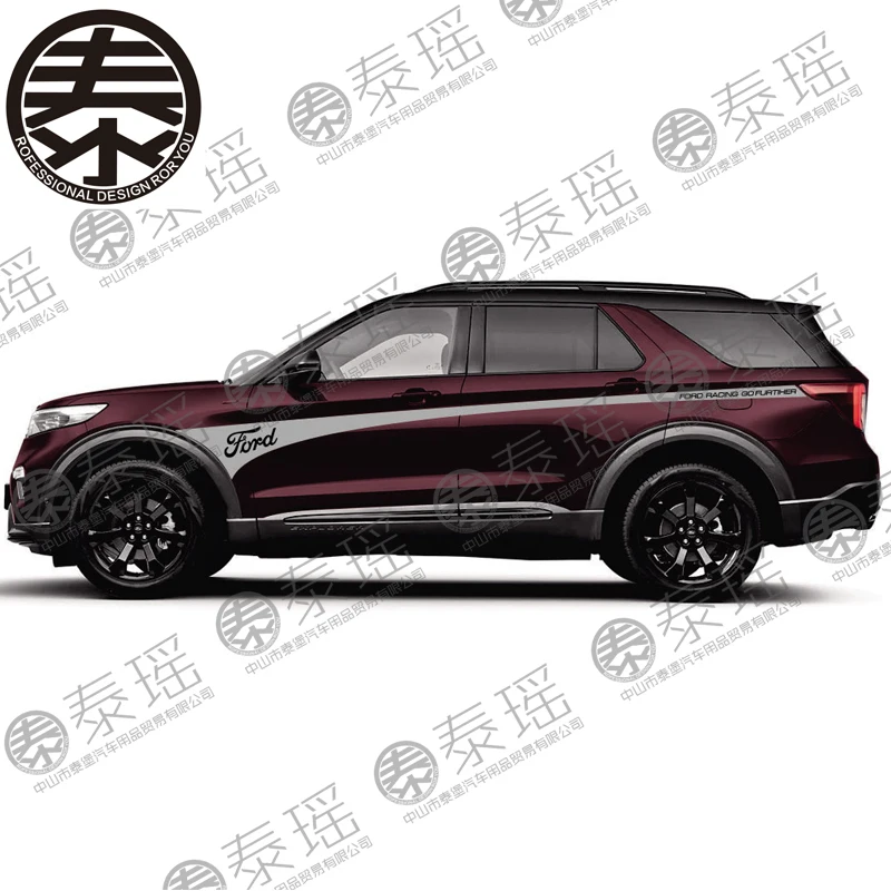 

Автостайлинг TAIYAO, Спортивная Автомобильная наклейка для Ford Explorer, Спортивная личность, модификация, автомобильные аксессуары и наклейки, ав...