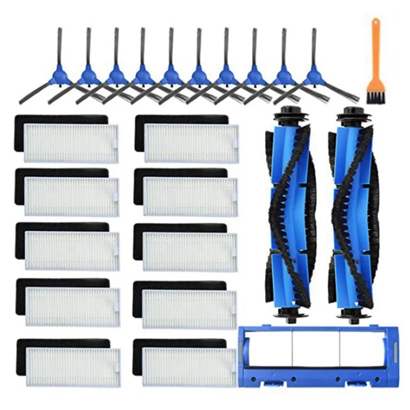 

Replacement Kit for RoboVac 11S 12 30 30C 15C 15T 35C Amarey A800 A900 Vacuum Cleaner Brushes Filter Bristle Brush