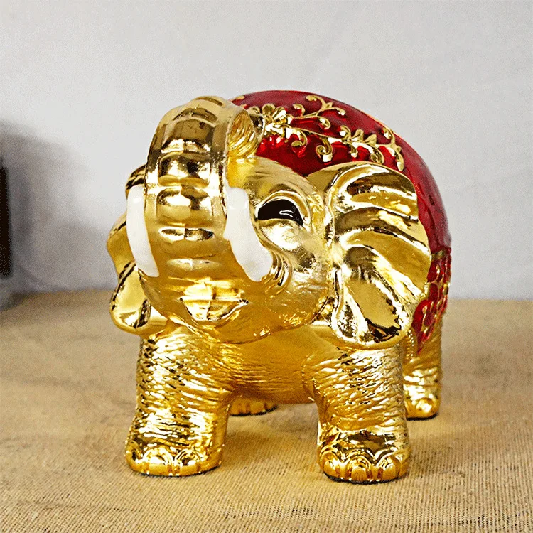 

5D Elephant Ashtray Creative Personality Trend Spherical Metal Multifunctional Office Home Living Room
