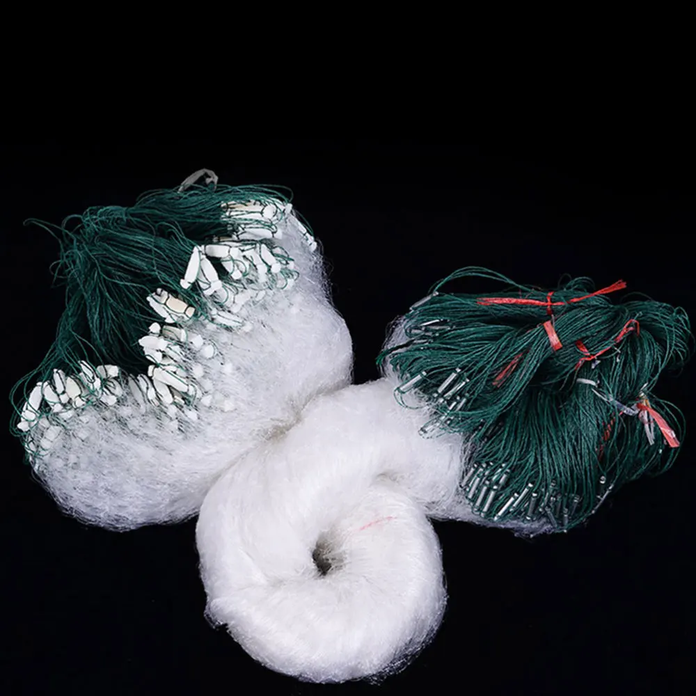 Однослойная рыболовная клейкая сетка профессиональная сеть износостойкая