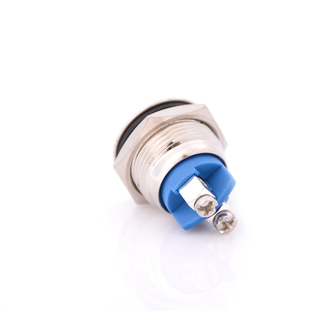 16 мм Кнопка запуска звукового сигнала мгновенный металлический кнопочный